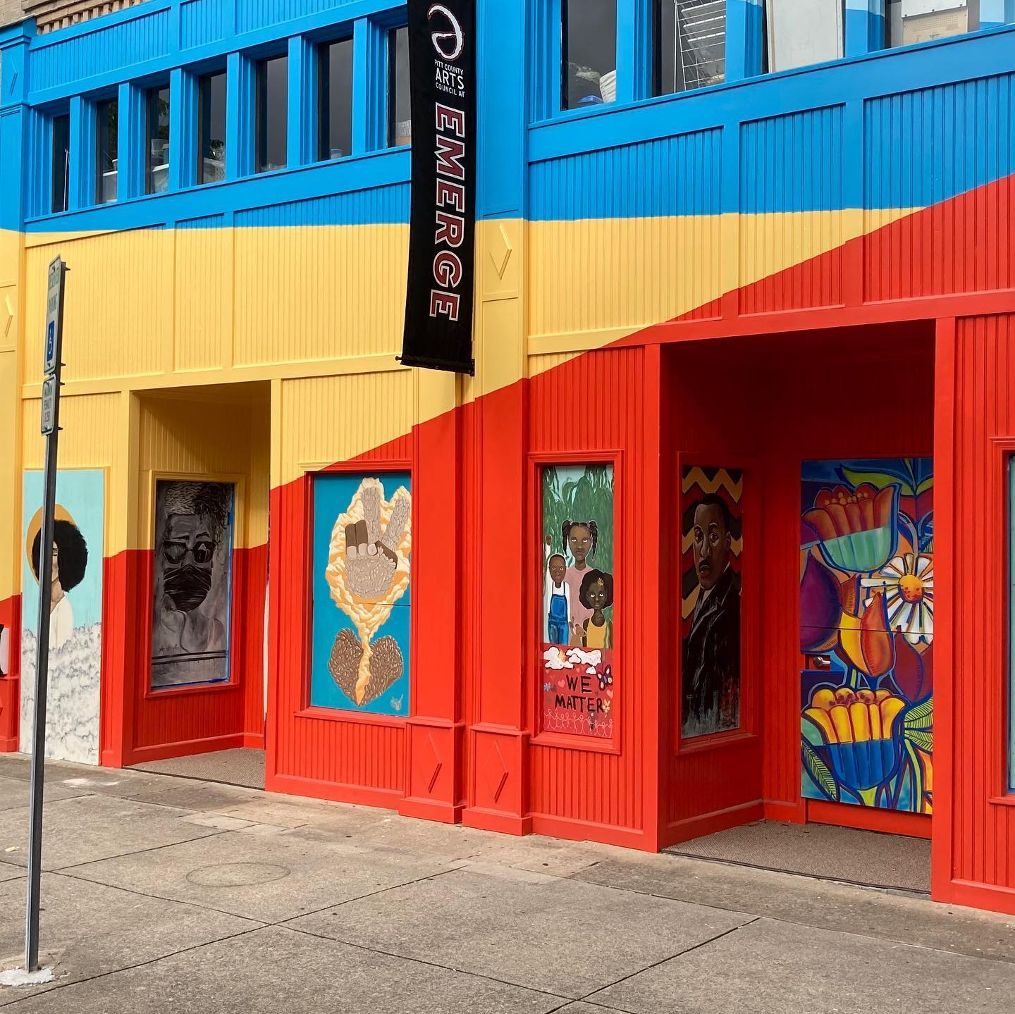 Emerge Gallery & Art Center + Greenville, NC, Art Classes, Public Art